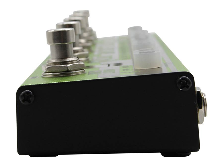 effect strip DAPPER BASS with tuner + chorus + octaver + EQ + FUZZ + compressor, with FX loop - Afbeelding 7