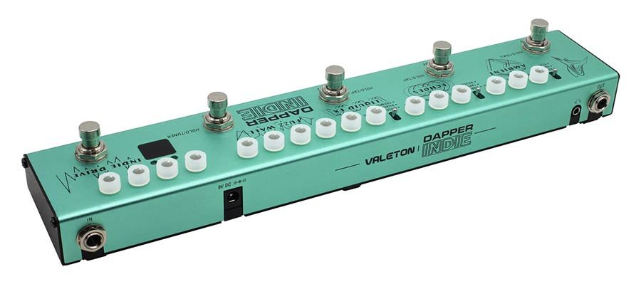 effect strip DAPPER INDIE with tuner + fuzz + echo + drive + modulation + reverb, with cab simulati - Afbeelding 5