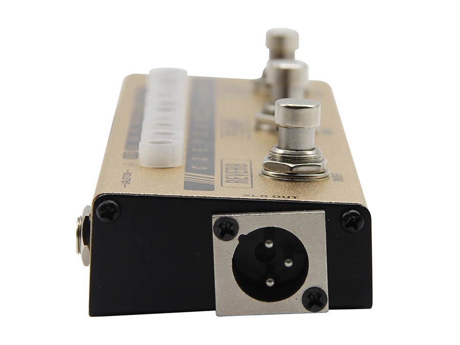 effect strip DAPPER ACOUSTIC MINI with tuner + compressor + preamp + reverb, with cab simulation - Afbeelding 6