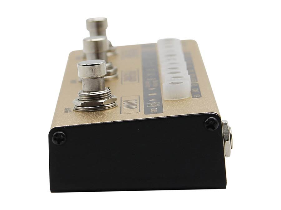 effect strip DAPPER ACOUSTIC MINI with tuner + compressor + preamp + reverb, with cab simulation - Afbeelding 7