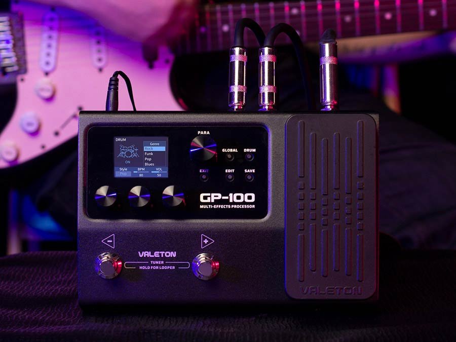 multi-effects processor with IR + amp/cab simulation + effects, 198 presets, with 9V PSU - Afbeelding 8
