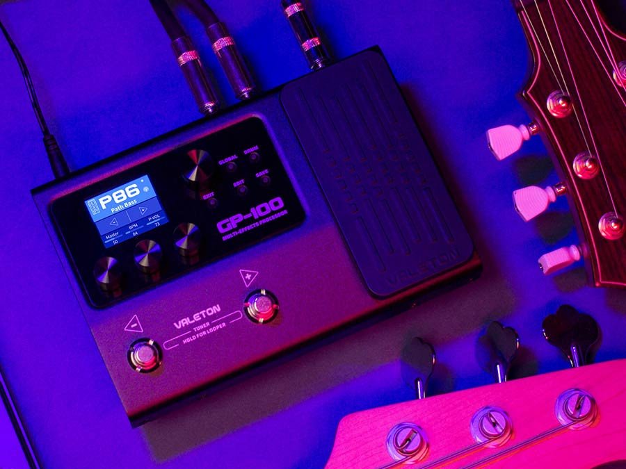 multi-effects processor with IR + amp/cab simulation + effects, 198 presets, with 9V PSU - Afbeelding 9