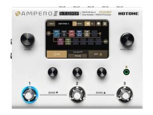 amp modeler and effects processor AMPERO II STOMP, with 9-18V PSU