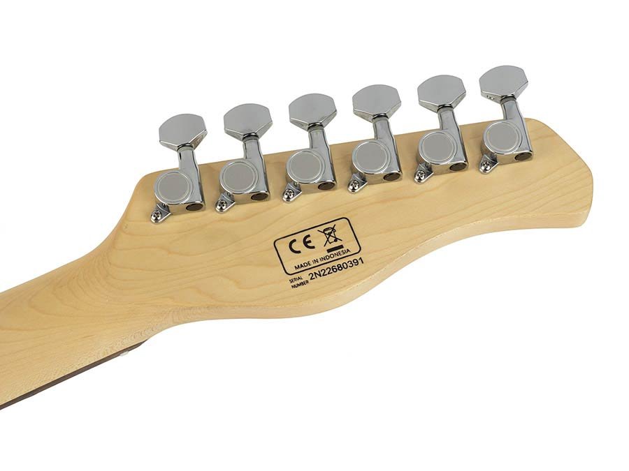 lefty electric guitar T-style sonic blue - Afbeelding 4