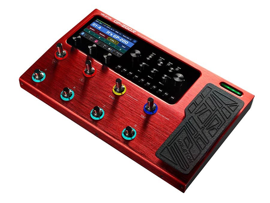 multi-effects processor with IR + amp/cab simulation + effects + looper + audio interface, 9V PSU - Afbeelding 2