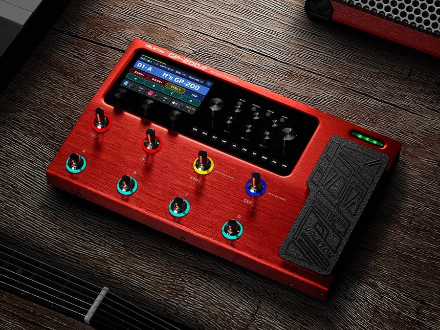 multi-effects processor with IR + amp/cab simulation + effects + looper + audio interface, 9V PSU - Afbeelding 14