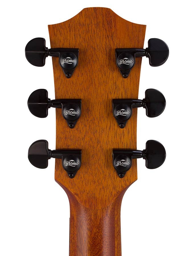 auditorium guitar, spruce top, mahogany back & sides, amara ebony fb, natural - Afbeelding 14