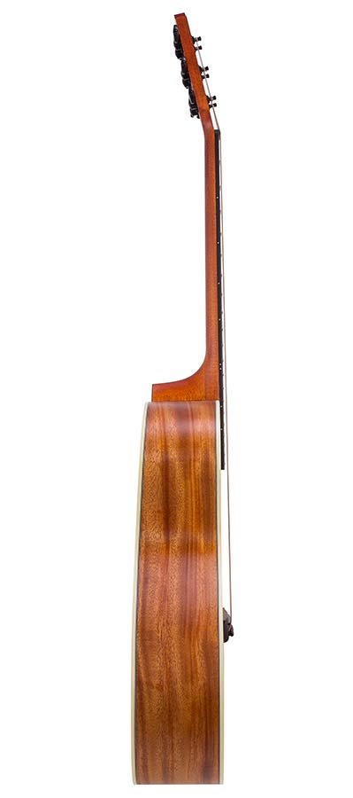 auditorium guitar, spruce top, mahogany back & sides, amara ebony fb, natural - Afbeelding 5