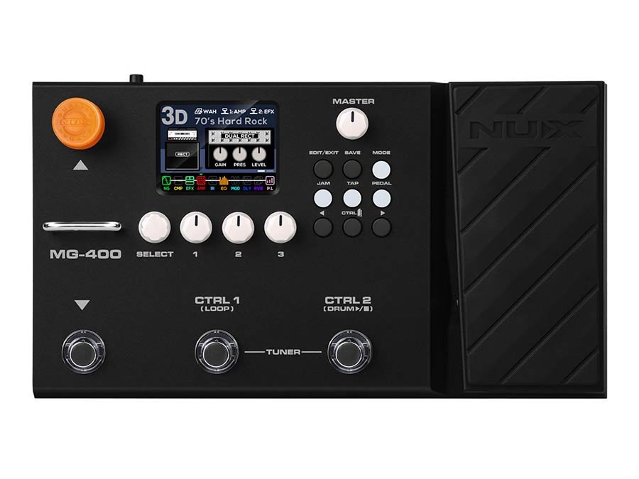 guitar/bass amp modeling processor and multi effect with USB recording interface