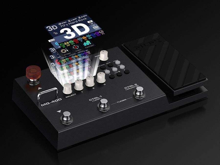 guitar/bass amp modeling processor and multi effect with USB recording interface - Afbeelding 9