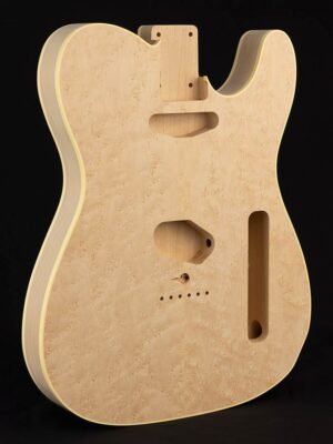 vintage body Teaser (made in Japan), 2 piece alder, birdseye maple top / back veneer, cream binding