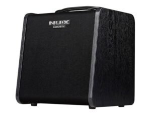 acoustic guitar amplifier, 60 watt, 6.5" woofer + 1" tweeter, 2 channels, BT