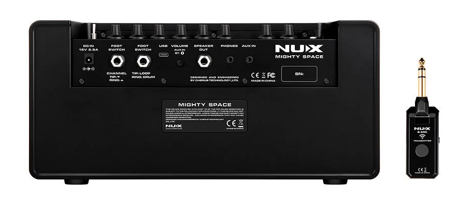 desktop wireless modeling guitar amplifier with bluetooth, 30W - Afbeelding 4