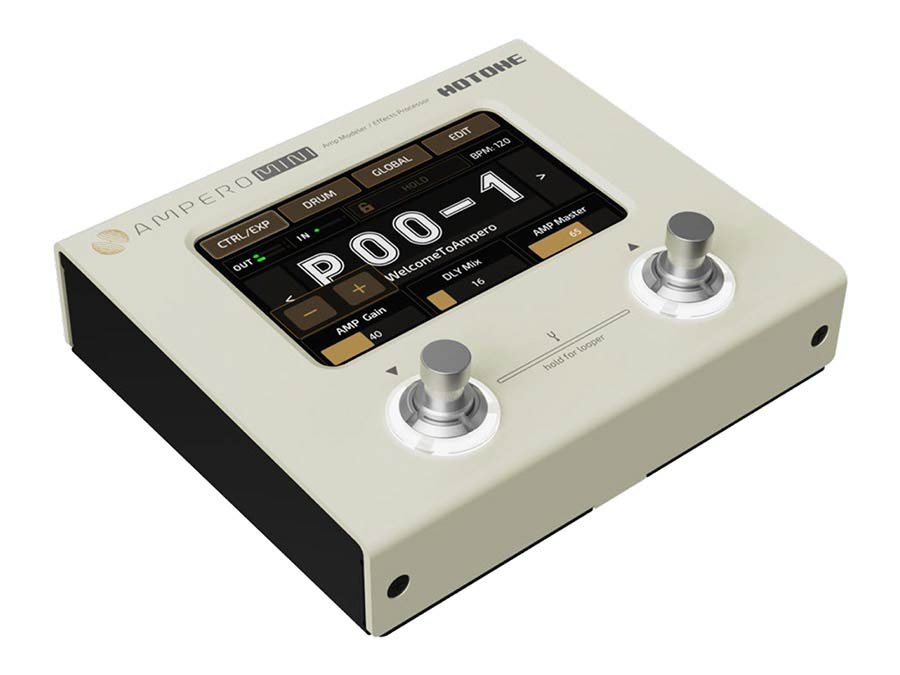 amp modeler and effects processor AMPERO MINI, with PSU, vanilla - Afbeelding 2