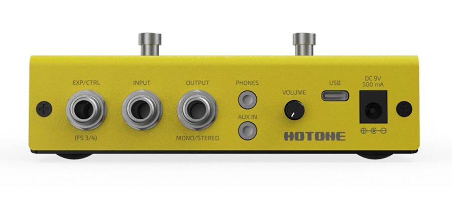 amp modeler and effects processor AMPERO MINI, with PSU, marigold - Afbeelding 3