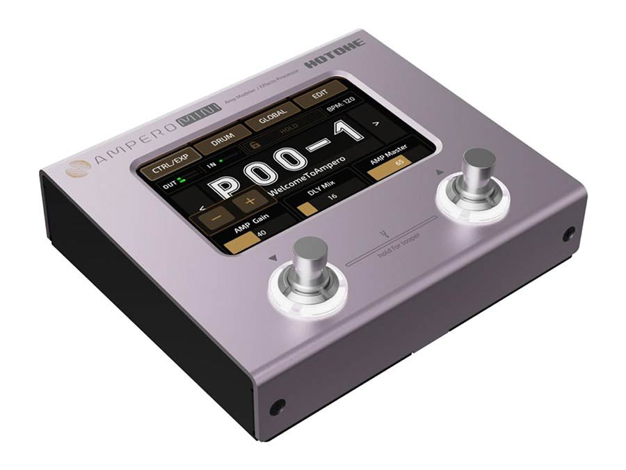 amp modeler and effects processor AMPERO MINI, with PSU, purple taro - Afbeelding 2