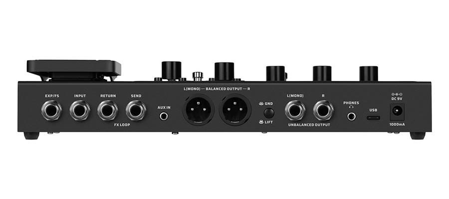 multi-effects processor with IR + amp/cab simulation + effects + looper + audio interface, PSU - Afbeelding 3
