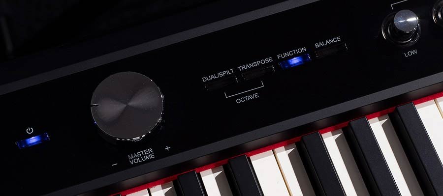 digital stage piano, 88 keys graded hammer action, black - Afbeelding 11