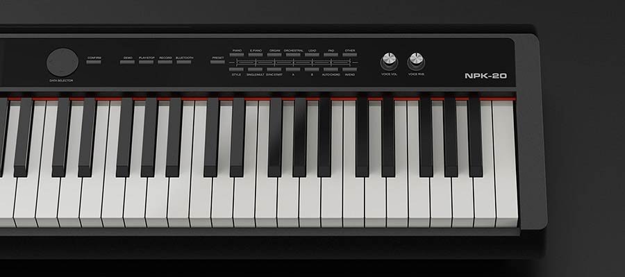 digital stage piano, 88 keys graded hammer action, black - Afbeelding 7