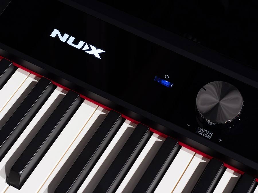 digital stage piano, 88 keys graded hammer action, black - Afbeelding 9