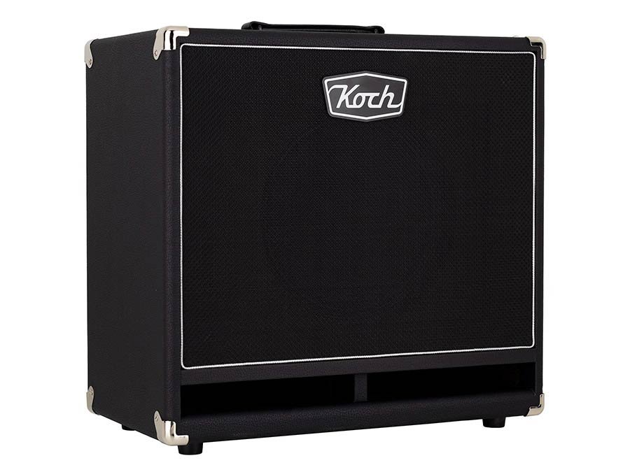 speaker cabinet 1 x 12" 60W, 8 ohms ported, black + black cloth - Afbeelding 2
