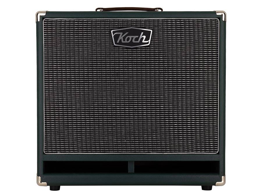speaker cabinet 1 x 12" 60W, 8 ohms ported, green + silver cloth