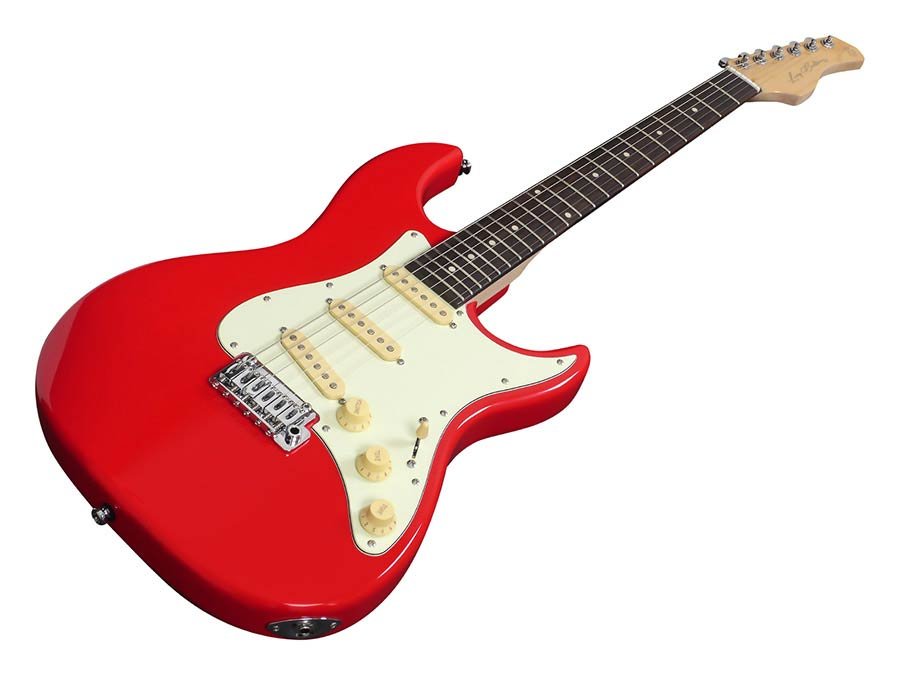 electric guitar S-style dakota red - Afbeelding 2