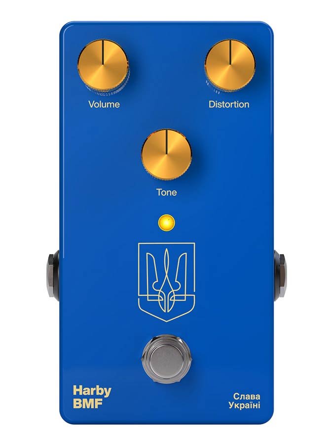 distortion-sustainer-fuzz guitar effect pedal BMF