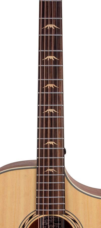 Hillside auditorium guitar, spruce top, mahogany back & sides, amara ebony fb, natural - Afbeelding 11