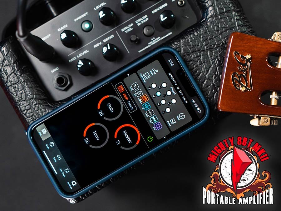 digital amplifier 8 watt - 6,5" speaker - IR - DSP - USB recording interface - batteries or PSU - Afbeelding 13