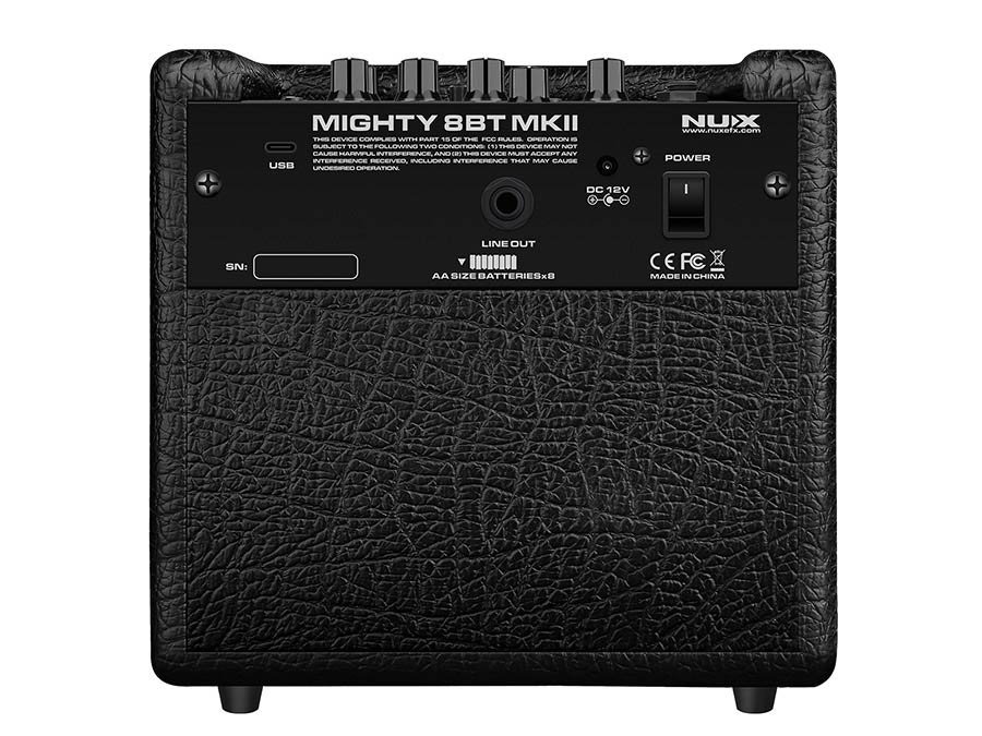 digital amplifier 8 watt - 6,5" speaker - IR - DSP - USB recording interface - batteries or PSU - Afbeelding 5