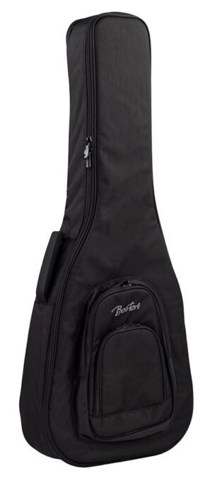 deluxe gigbag for 335 electric guitar, 25mm padding, 1680D material, with two backstraps