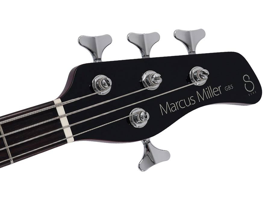 mahogany + spruce 4-string active bass guitar, black - Afbeelding 7
