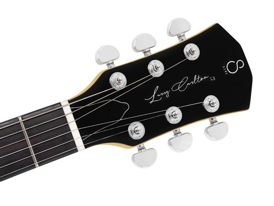 mahogany electric guitar L-style, TV yellow - Afbeelding 7