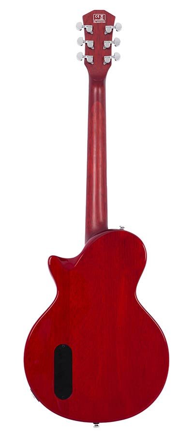 mahogany electric guitar L-style, cherry red - Afbeelding 2
