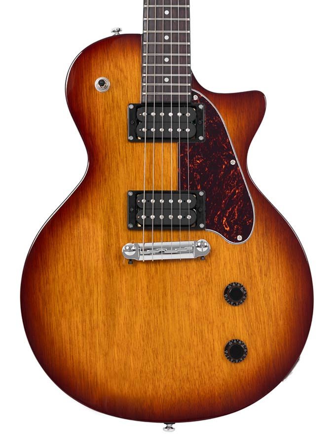 mahogany electric guitar L-style, tobacco sunburst - Afbeelding 4