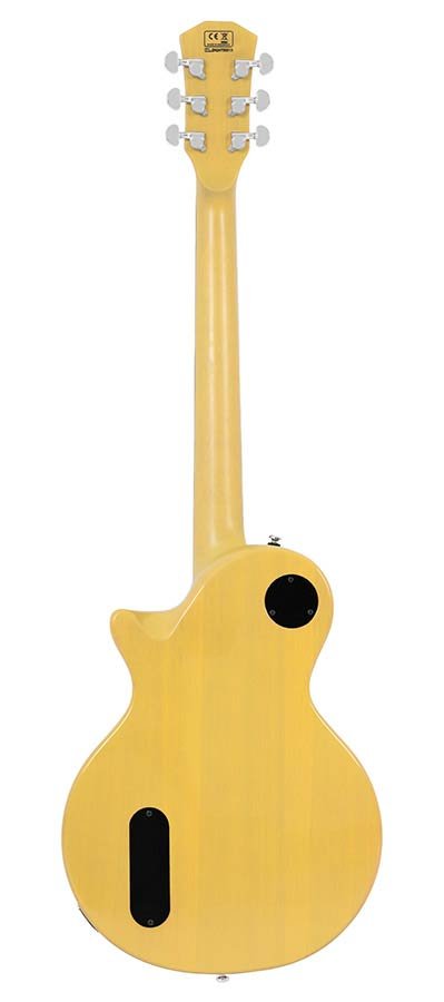 mahogany electric guitar L-style, TV yellow - Afbeelding 2