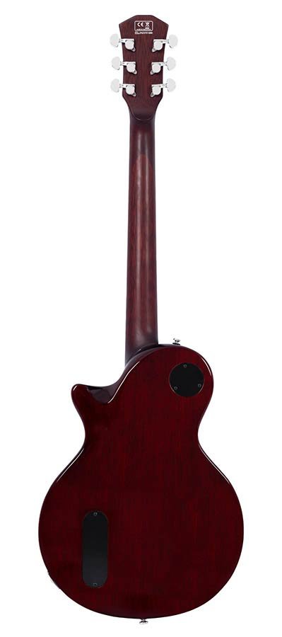 mahogany electric guitar L-style, gold top - Afbeelding 2