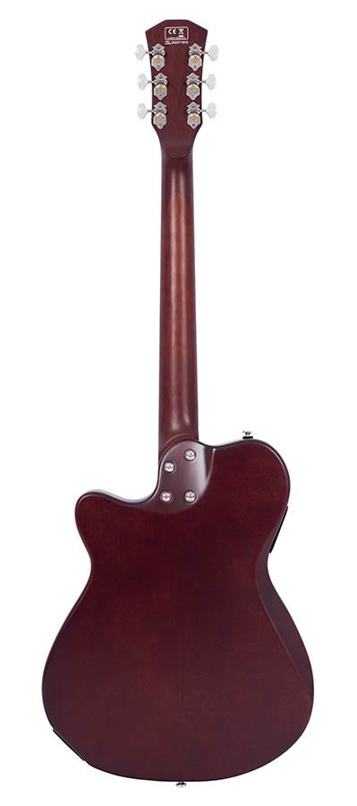 mahogany + spruce electric guitar, tobacco sunburst satin - Afbeelding 2
