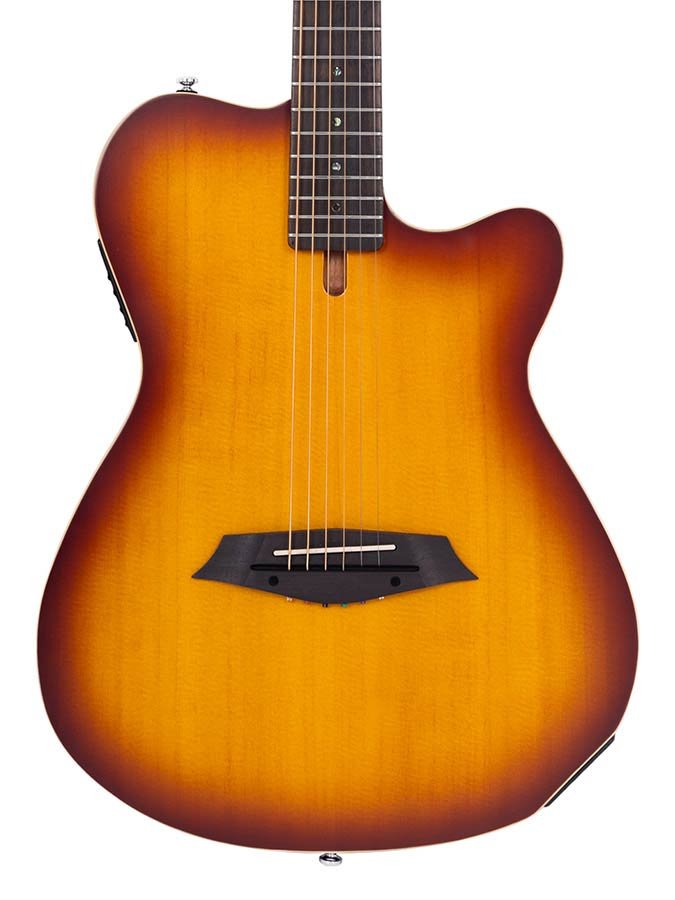 mahogany + spruce electric guitar, tobacco sunburst satin - Afbeelding 4