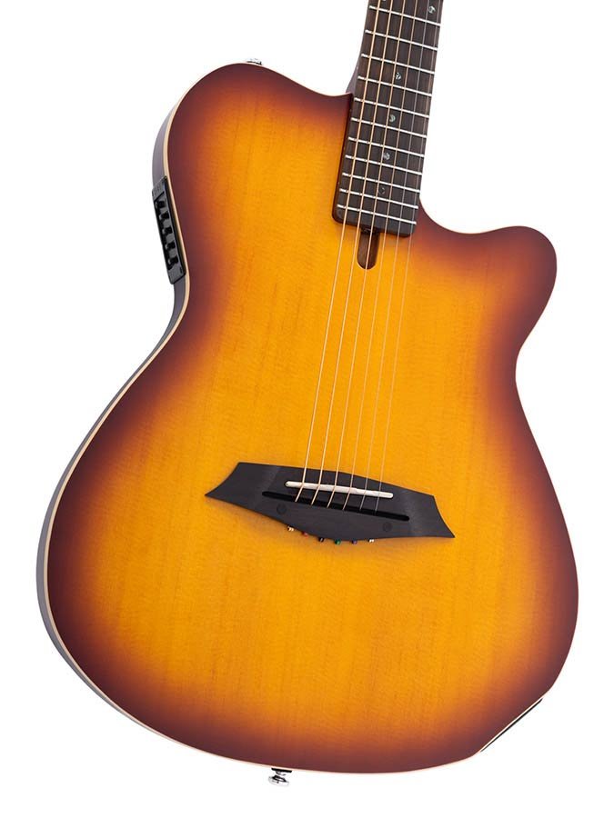 mahogany + spruce electric guitar, tobacco sunburst satin - Afbeelding 6