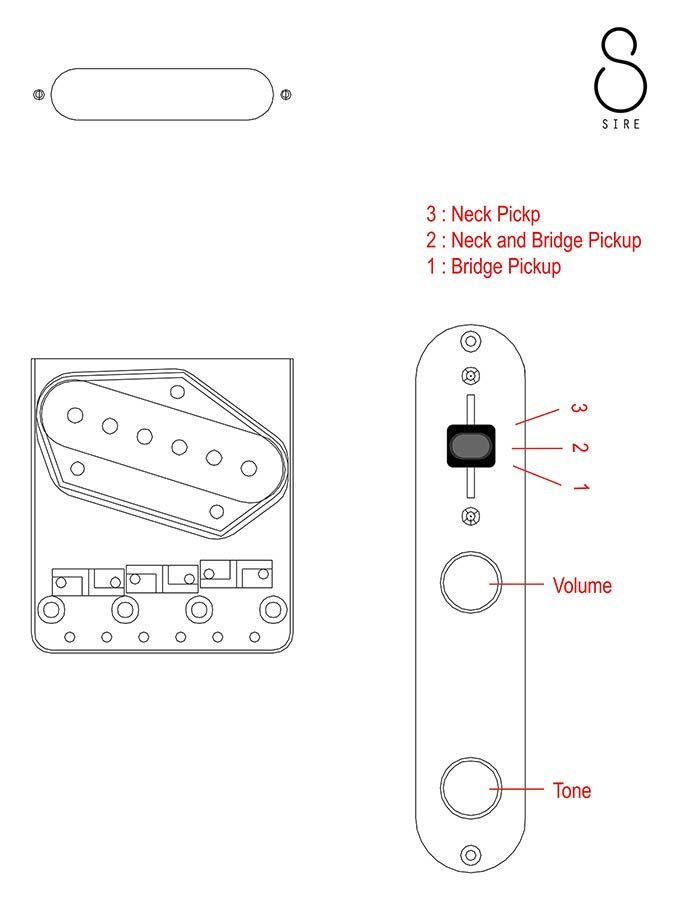 alder + ash chambered electric guitar T-style, natural - Afbeelding 10