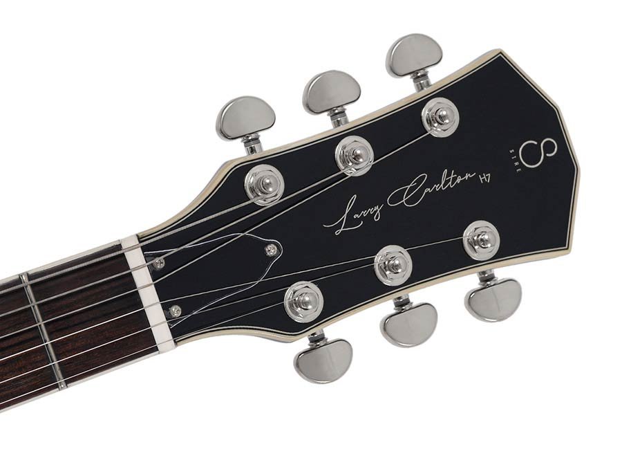 electric archtop guitar with tremolo, cherry sunburst - Afbeelding 10