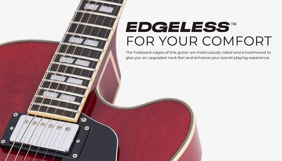electric archtop guitar, tobacco burst - Afbeelding 8