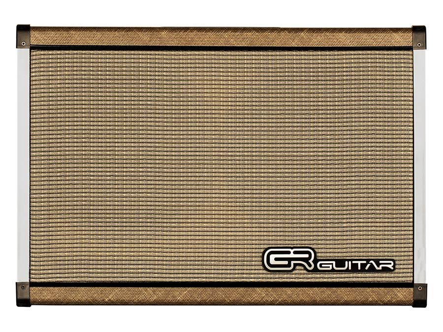 active FRFR premium natural fiber guitar speaker cab 2x10", 300w 7,8 kg - Afbeelding 2