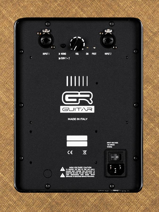 active FRFR premium natural fiber guitar speaker cab 2x10", 300w 7,8 kg - Afbeelding 3