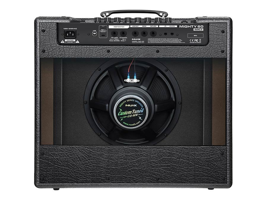 modeling amplifier 60 watt - 12" speaker - amp modeling - DSP - looper - tuner - USB audio - Afbeelding 5