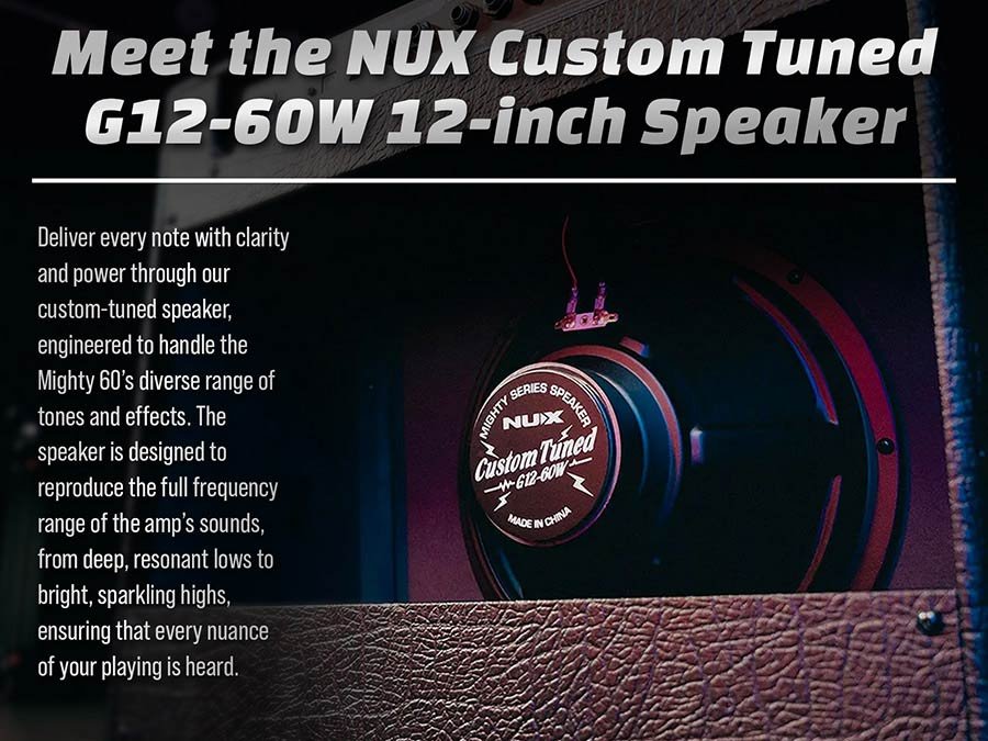 modeling amplifier 60 watt - 12" speaker - amp modeling - DSP - looper - tuner - USB audio - Afbeelding 9