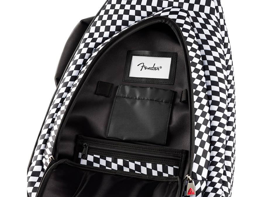 FE620 electric guitar gig bag, checkerboard - Afbeelding 5