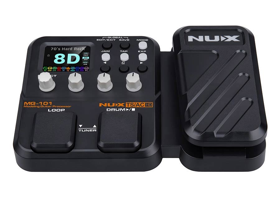 guitar amp modeling processor and multi effect with drum machine and phrase looper, compact - Afbeelding 4